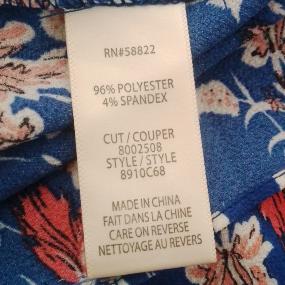 Max Studios Large Floral Tie-Front Puff Sleeve Maxi Dress - Picture 4 of 4